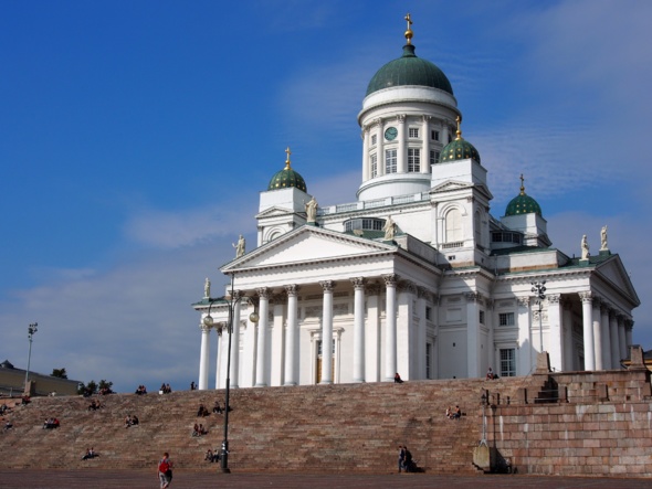 La cathédrale d’Helsinki, emblème de la ville La cathédrale d’Helsinki, emblème de la ville