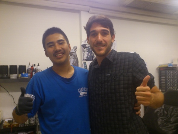 Et voici l'artiste Téo ! Et voici l'artiste Téo !