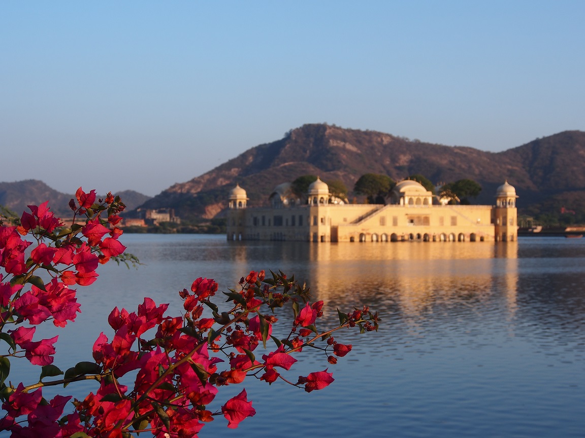 Le palais flottant de Jaipur
