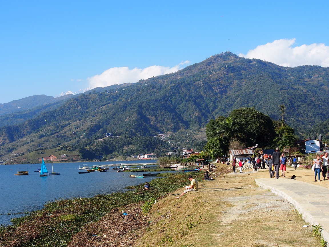 45 - balade lac Pokhara